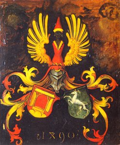 Marriage Coat of Arms of the Families Dürer and Holper by Albrecht Dürer